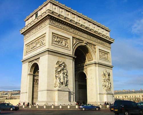 Lugar Arco de Triunfo de París