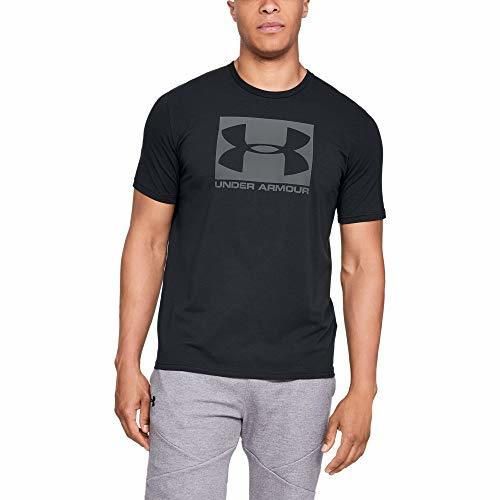Under Armour UA Boxed Sportstyle Short Sleeve Camiseta, Hombre, Negro