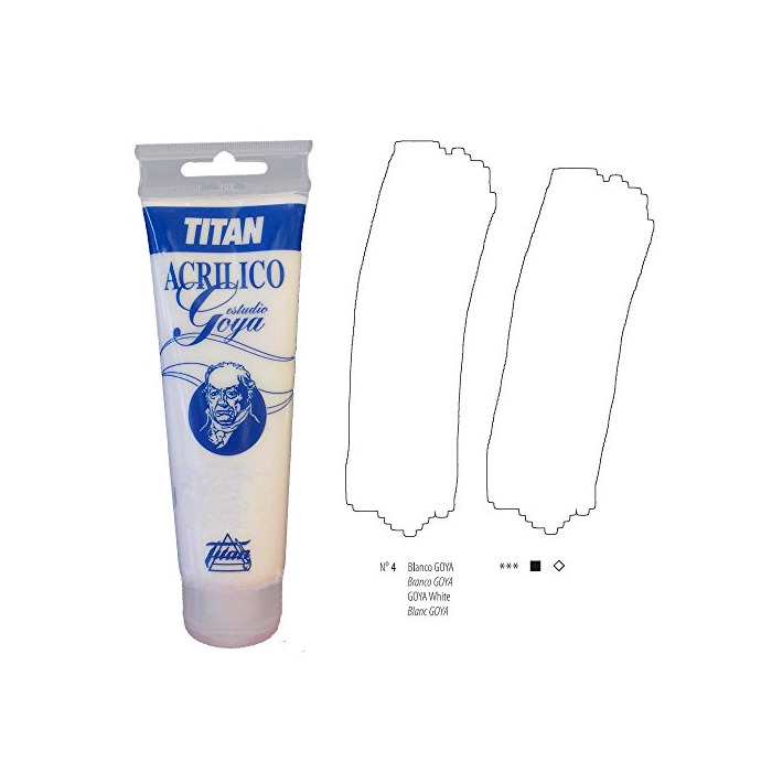 Productos ACRÍLICO GOYA ESTUDIO BLANCO GOYA 125 ML Nº 4