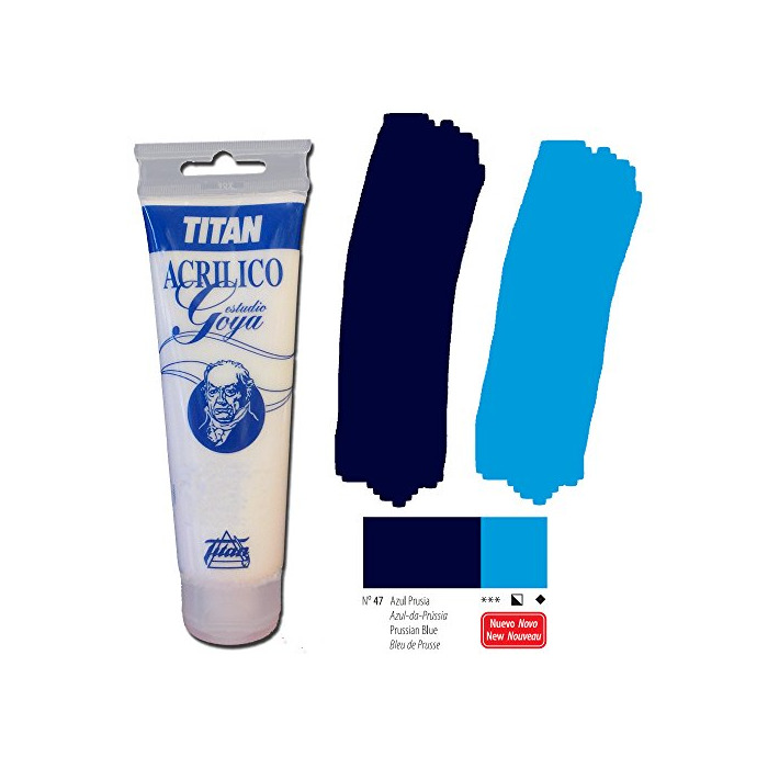 Products ACRÍLICO GOYA ESTUDIO AZUL PRUSIA 125 ML Nº 47