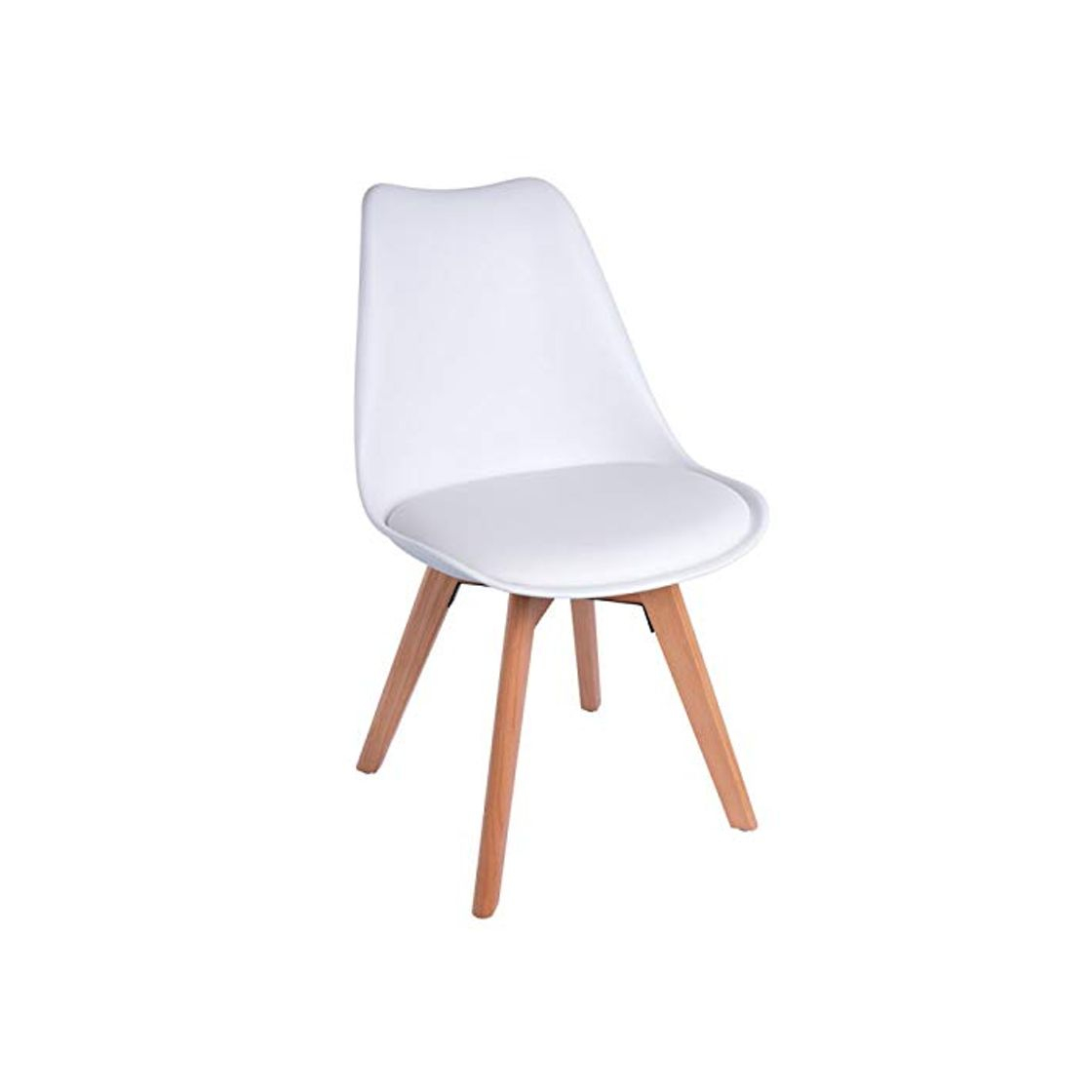 Social Silla Nórdica - Silla escandinava One Blanca - silla nordic scandi inspirada