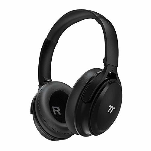 Lugar TaoTronics Auriculares Cascos Active Cancelación de Ruido HVC 8.0 con 45Horas Bluetooth