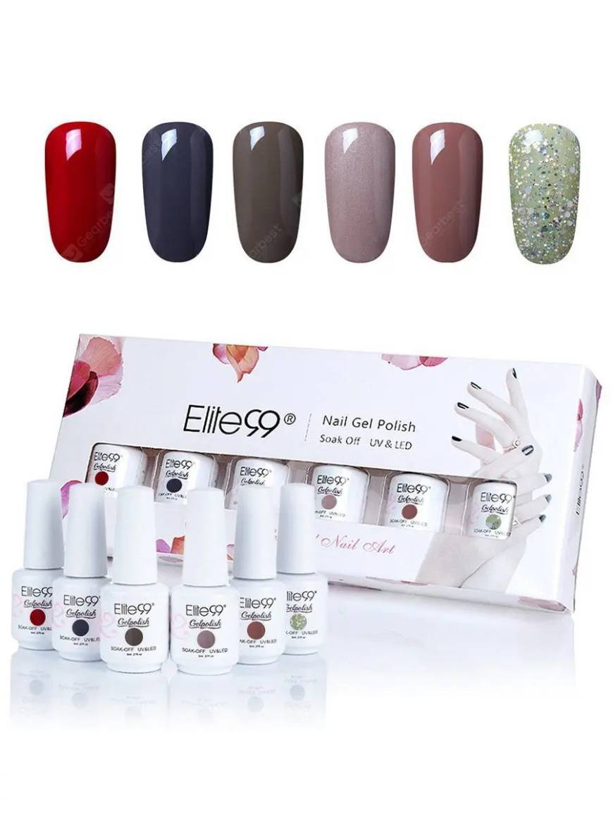 Conjunto 6 Vernizes Elite99