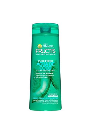 Garnier Fructis Champú Pure Fresh Agua de Coco