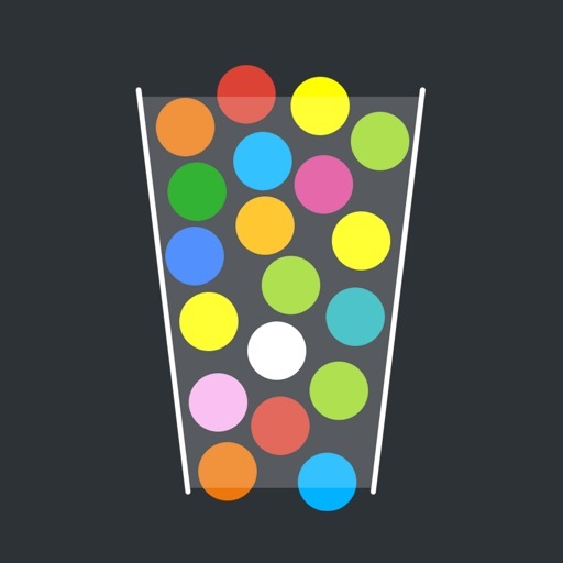 App 100 Balls - Tap to Drop in Cup