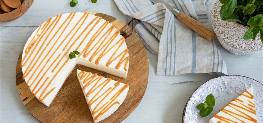 Moda Tarta de queso con leche condensada