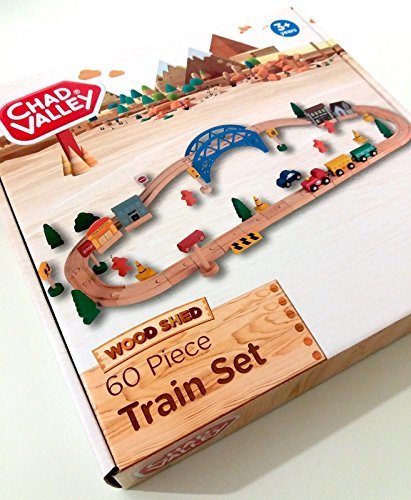 Lugar Chad Valley 60 Piece Train Set