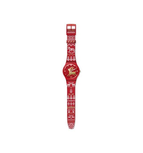 Swatch Reloj Edición Limitada SUOZ172S RED KNIT