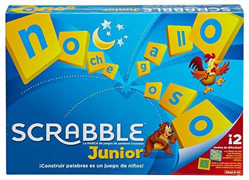 Social Mattel Games - Scrabble Junior, Juegos de Mesa para Niños