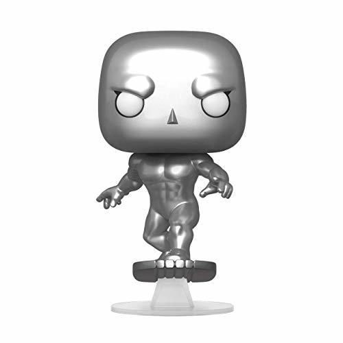 Funko- Pop Marvel: Fantastic Four-Silver Surfer Collectible Toy, Multicolor