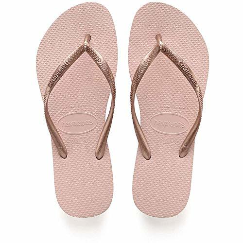 Lugar Havaianas Slim Chanclas Mujer, Rosa