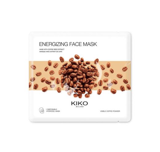 Moisturising hydrogel face mask with coffee extract