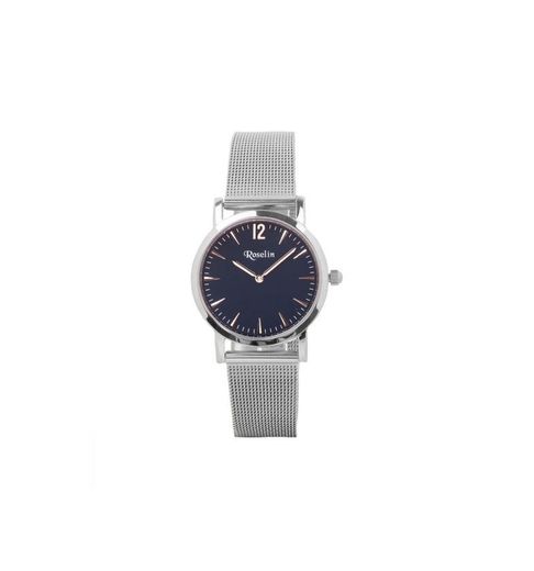 Reloj Malla Azul Mujer Roselin Watches