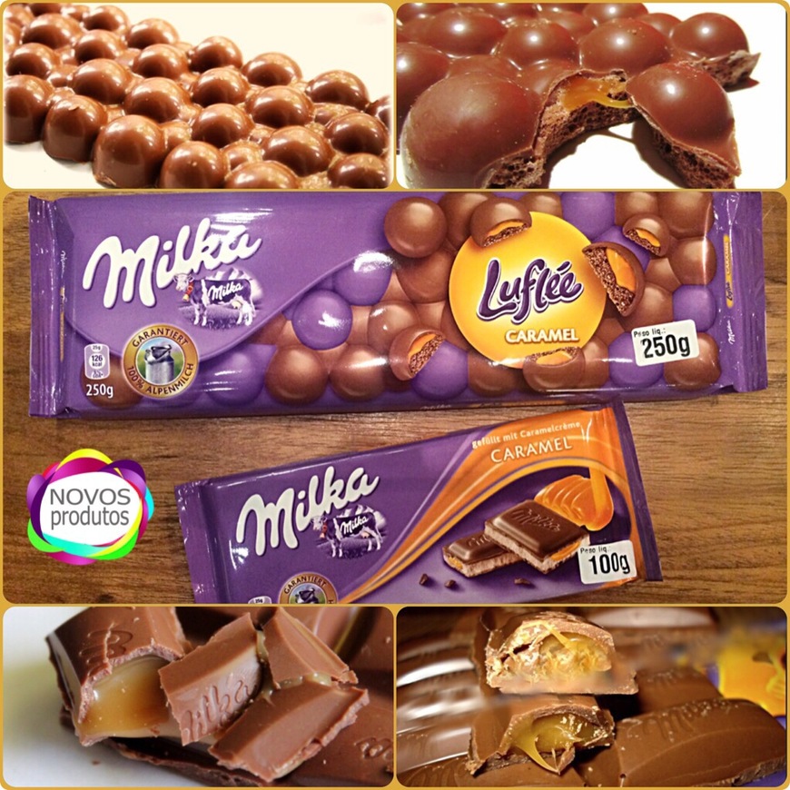 Product Milka bubbly caramelo 