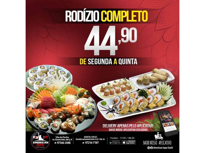 Restaurantes American Japa