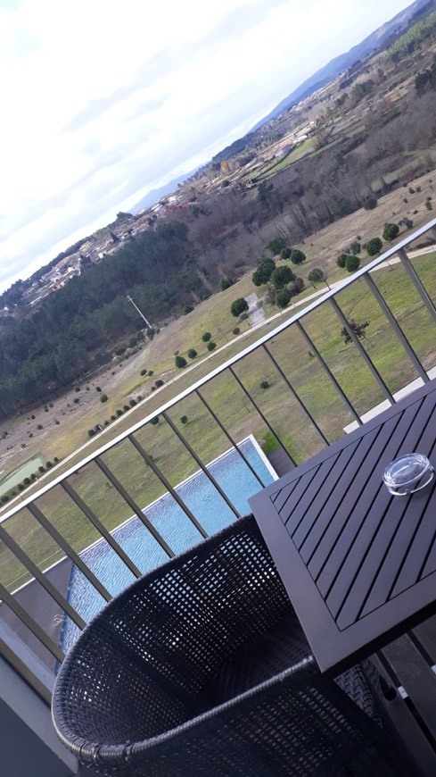 Vista de um quarto do casino
