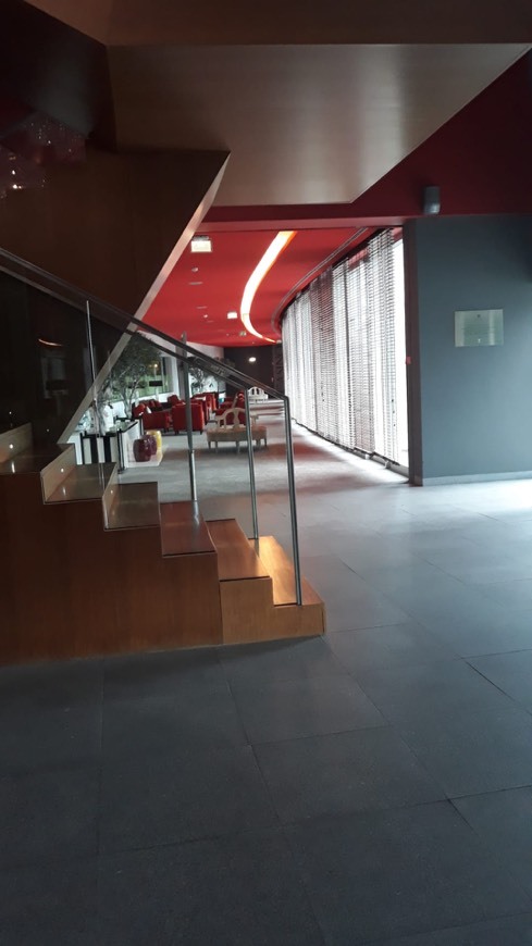 Entrada do hotel