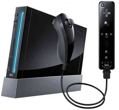 Moda Nintendo Wii preta