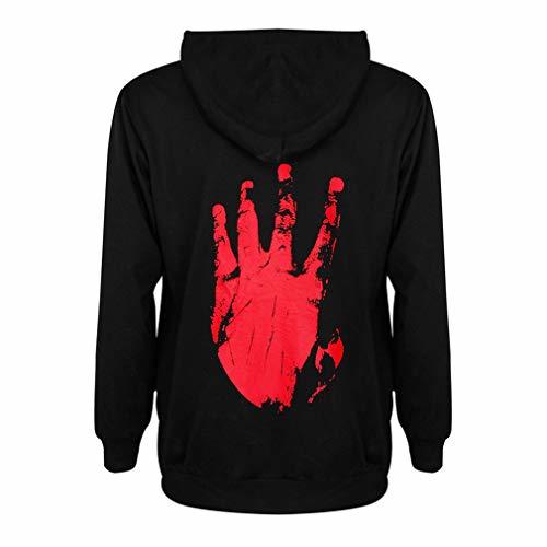 Lugar Sudadera con Capucha Unisex Rap Street Stytle Revenge Sudadera con Capucha 3D