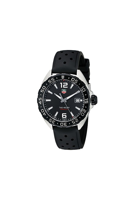 Social Reloj TAG Heuer Formula 1 esfera negra correa de caucho WAZ1110.FT8023