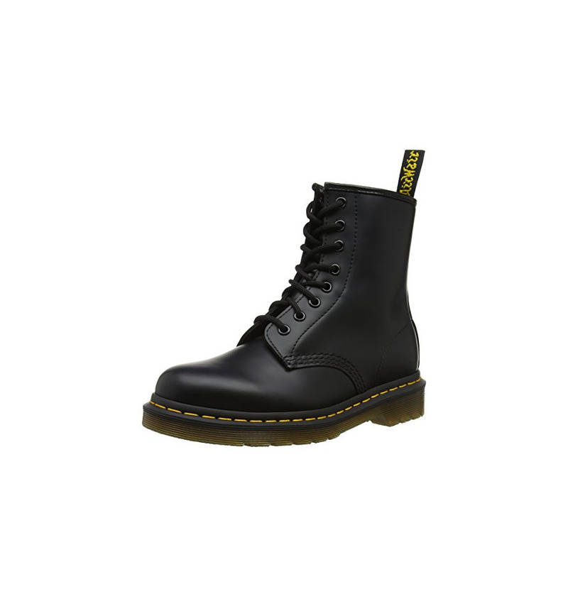 Social Dr. Martens 1460 - Botas Militares de Mujer, Negro