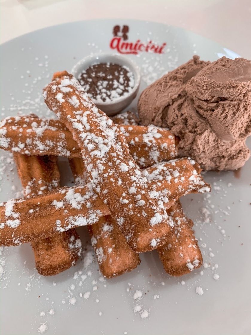 Restaurantes Churros com Nutella 