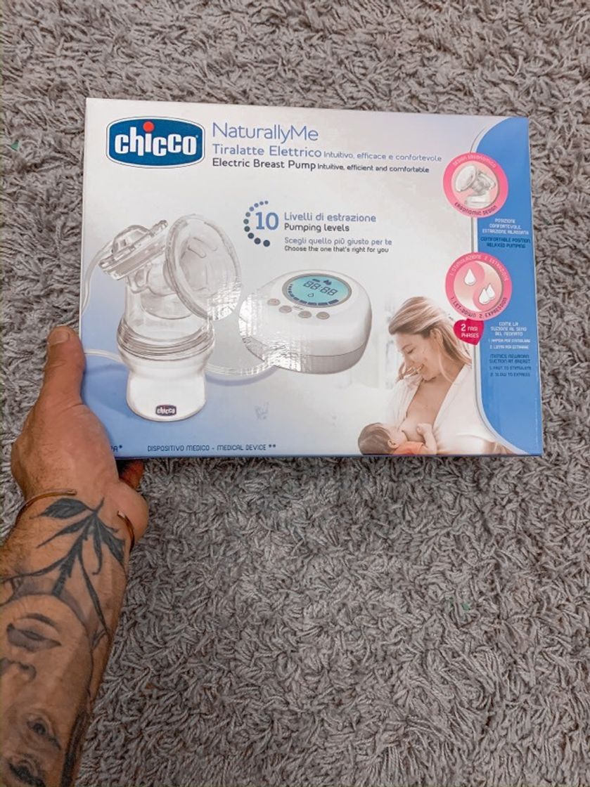 Producto Chicco Naturally Me Bomba Tira Leite Elétrica 🍼