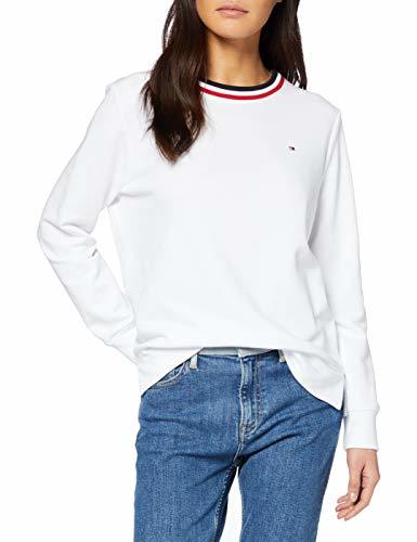 Product Tommy Hilfiger TH Essential C-nk Sweatshirt LS Sudadera, Blanco