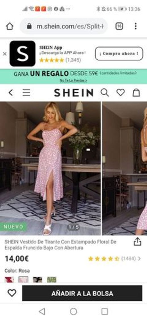 Social Vestido floral