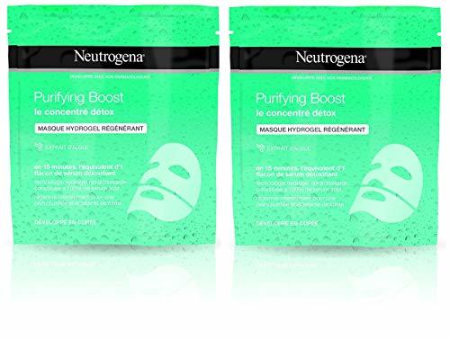 Producto Neutrogena Purifying Boost Máscara Hidrogel Regeneradora