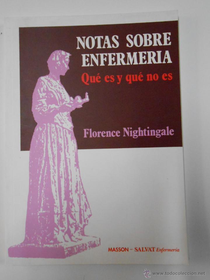 Libro Notas sobre enfermería de Florence Nightingale.