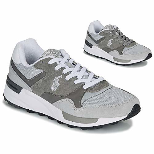 Social Zapatillas de Piel para Hombre Polo Ralph Lauren Trckstr Pony 773080-002
