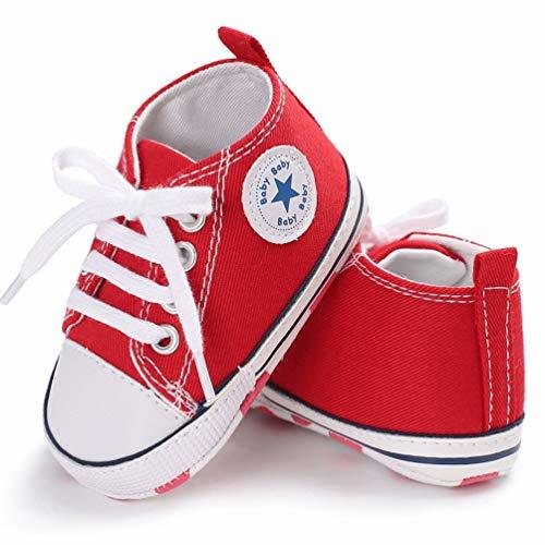 Producto TAOHOU Fashion Soft Soled Anti-Slip Infant Canvas Shoes Baby Boys Girls Prewalker