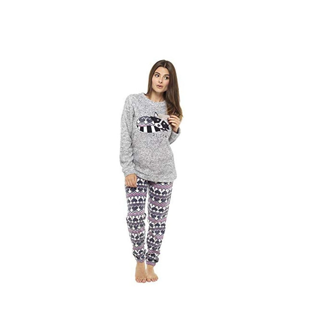 Social Pijama de pijamas cómodos pijamas Snuggle pijamas cálidos pijama Twosie Set