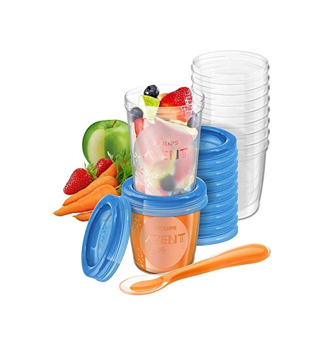 Producto Philips Avent - Juego de recipientes para comida de bebé (20 recipientes