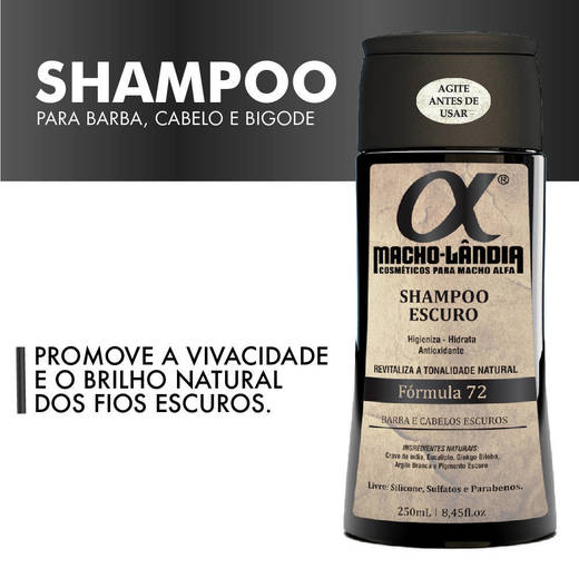  Shampoo Fórmula 72 250ml
Cabelo