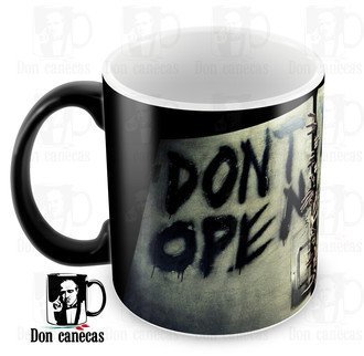 Moda Caneca Mágica - The Walking Dead - Dont Open