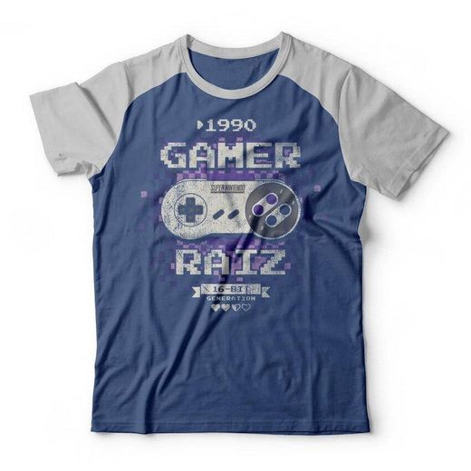 Moda Camiseta Gamer Raiz | Studio Geek - A loja geek com produtos ...