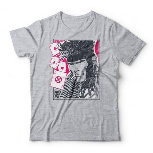 Moda Camiseta Gambit | Studio Geek - A loja geek