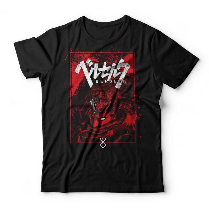 Moda Camiseta Berserk | Studio Geek - A loja geek com produtos nerd e ...