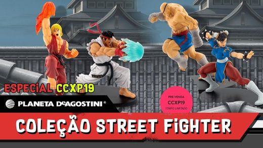 Colecione os personagens da saga Street Fighter