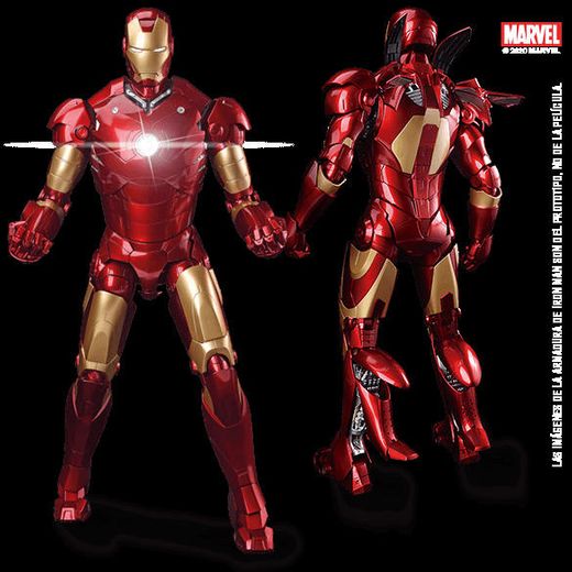 Construa a mítica armadura Mark III de Tony Stark