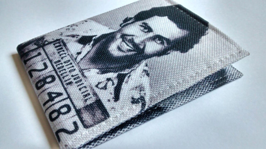 Fashion CARTEIRA SLIM PEQUENA ORIGINAL UP PABLO ESCOBAR NARCOS
