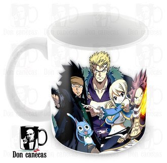 Social Caneca Branca - Fairy Tail