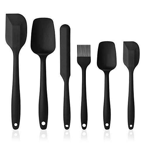 Product Vicloon Utensilios de Cocina de Silicona,Set de 6 Espátulas Silicona Incluye Hilvanado