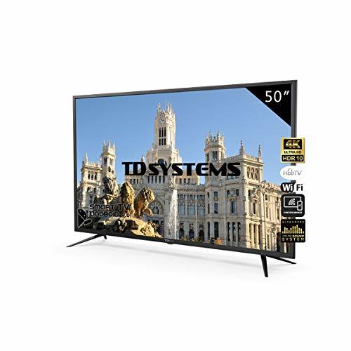 Social Televisores Smart TV 50 Pulgadas 4K UHD Android 9.0 y HbbTV