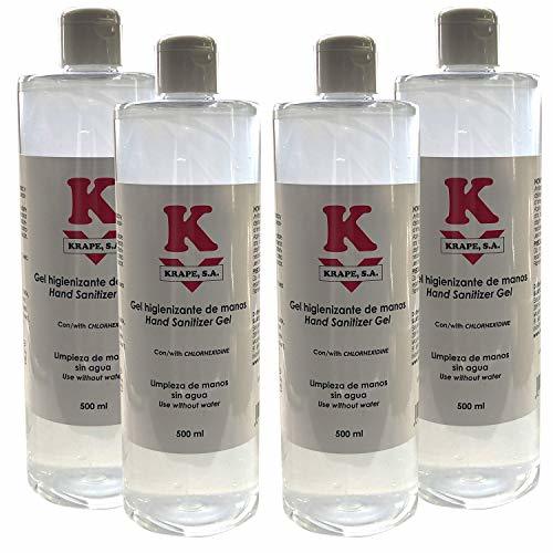 Social Gel Antibacterial-hidroalcoholico Betafar 4x500 ml'