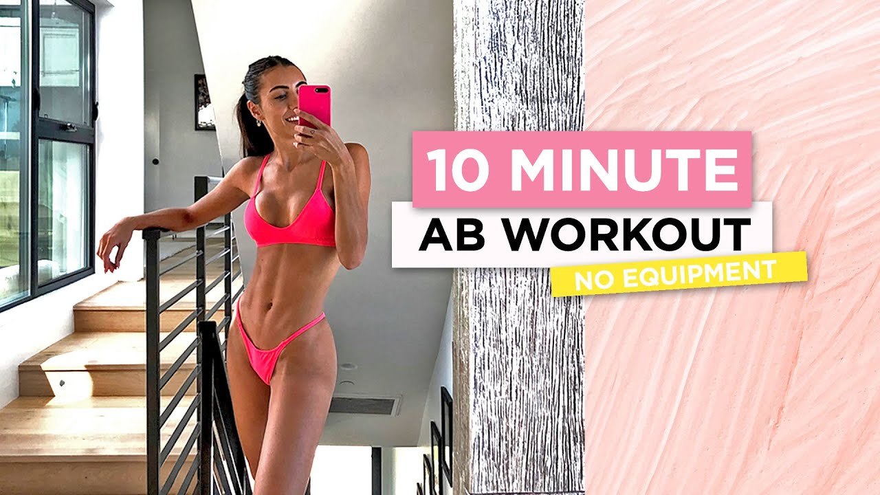 Moda 10 Minute Ab Workout // No Equipment | Sami Clarke - YouTube