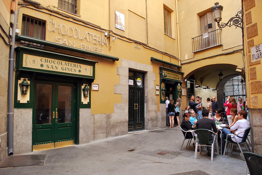 Restaurantes San Ginés, Madrid