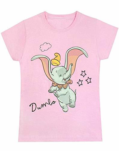 Place Disney Dumbo Flying Classic Girl'S/Kid's T-Shirt 3-14 Years